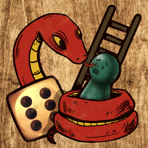 Snake and ladders classic logo