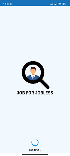 Android application Job for Jobless screenshort