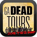 GA DEAD TOURS - TWD LOCATIONS MAP icon