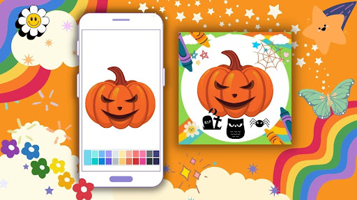 Off Coloring Book Halloween