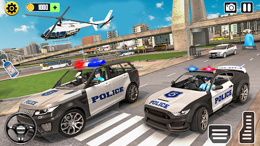 US Police Cop Car Driving Game  screenshots 1