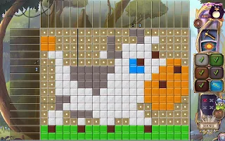 Fantasy Mosaics 27: Secret Col - Screenshot 1