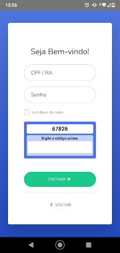 Android application Vivace: Formações Online screenshort