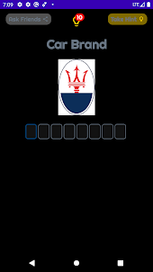 Car Brand Test- Car Logo Quiz