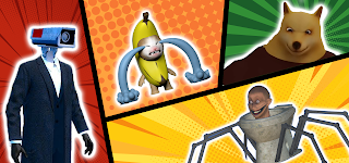 Banana Cry Cat vs Head Toilet - Screenshot 2
