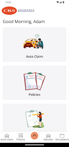 CRS Insurance 24/7 Screen 2