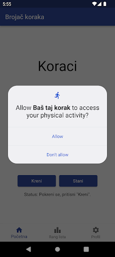 Baš taj korak Screen 3