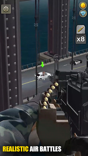 Android application Modern World War: Action Game screenshort