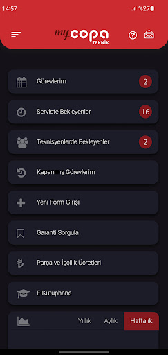 MyCopa Teknik Screen 2