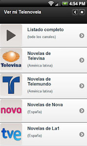 Screenshot 1 Telenovelas Online android