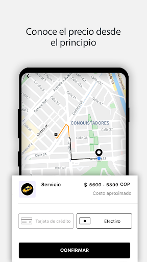 BeCab Pasajero: Viajes en Taxi Screenshot 3 - AppWisp.com