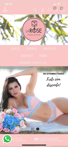 Android application La Rose Moda Íntima screenshort