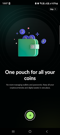 MetaPouch: Crypto SuperApp Screen 3