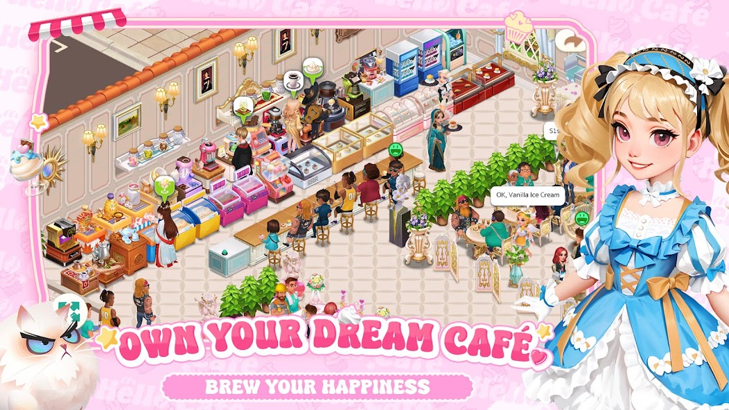 Hello Café 0.0.36 APK + Мод (Unlimited money) за Android