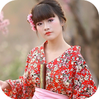 Japanese Kimono Photo Montage