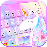 Pastel Unicorn Dream Keyboard Theme icon