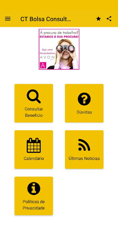 Android application CT Bolsa Consulta Familiar screenshort