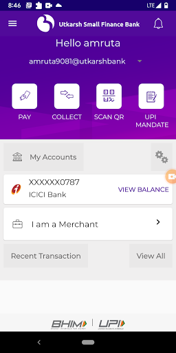 BHIM Utkarsh UPI Screen 3