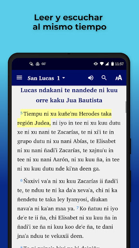 Android application Mixtec Teita Bible screenshort