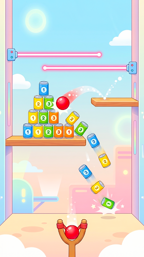 Ball Hit Throw Ball Knockdown Android Game Screenshot 4
