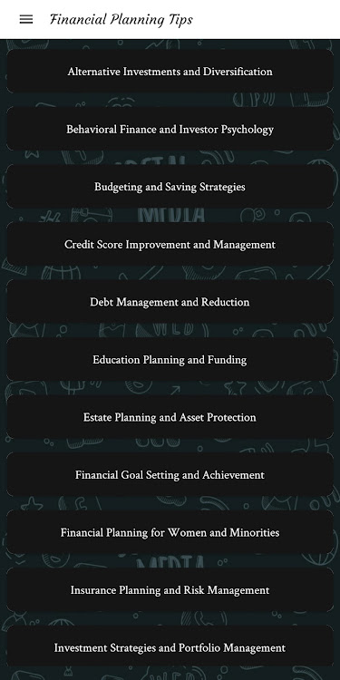 Financial Planning Tips - 1.2 - (Android)