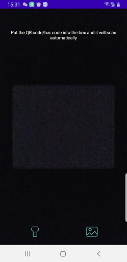 QRCodeScanTools Screen 2