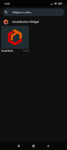 Android application SmartButton Widget screenshort