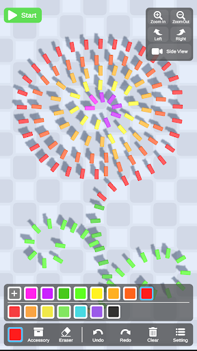 Android application Domino Stack Builder screenshort