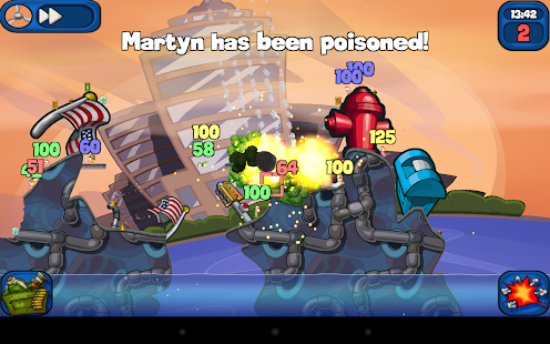 Worms 2: Tangkapan Layar Armageddon