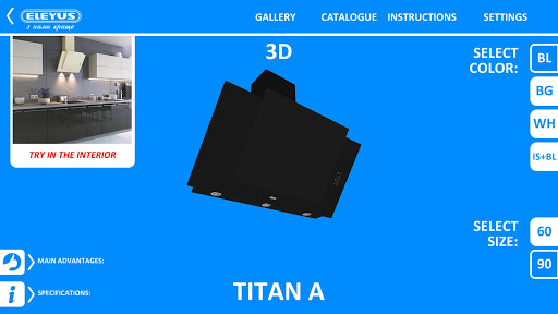 ELEYUS 3D Styler Screen 3