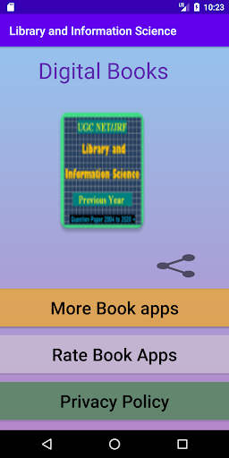 Android application Library Science - UGC NET Jrf screenshort