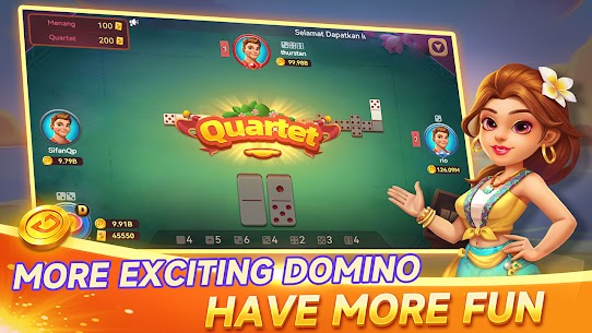 Duole Domino-Gaple QiuQiu Slot APK MOD (Premium Unlocked) 3