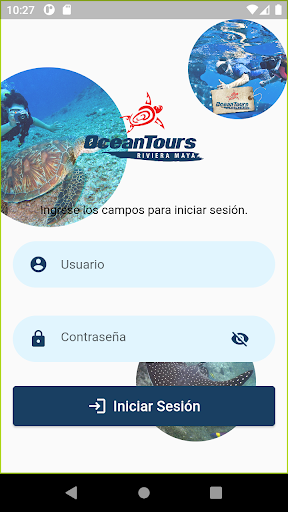 Android application OceanTours 365 screenshort