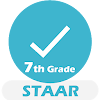 Grade 7 STAAR Math Test & Prac icon