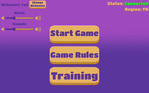 Android application Fight of Squares screenshort