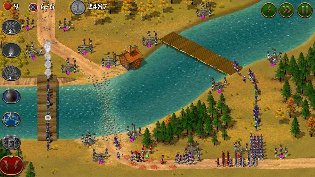 Captura de Pantalla 8 1812. Napoleon Wars TD Premium android