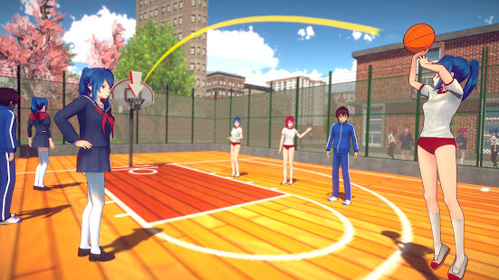 Anime High School Girl Life 3D Sakura Simulator v2.0.1 Mod (Unlimited Money) Apk + Data