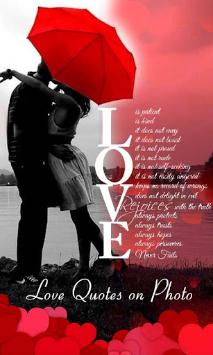 Love Quotes on Photo DP Maker