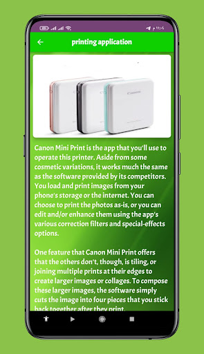 Canon Mobile Mini Guide