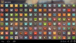 screenshot of Ligna - Icon Pack