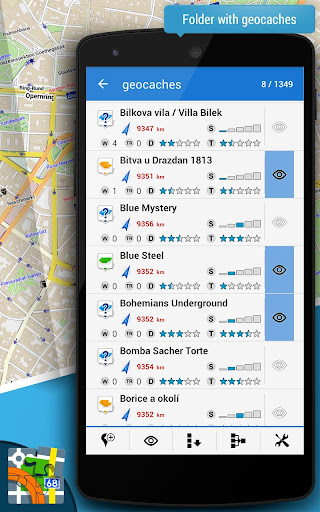 Locus Map Pro การนำทาง