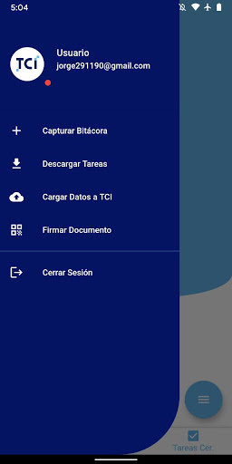 TCI Homeworks & Bitácoras Screen 2