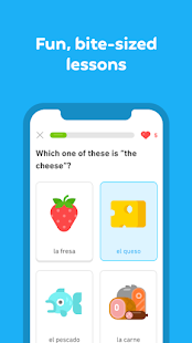 Captura de tela do Duolingo: Aprenda inglês