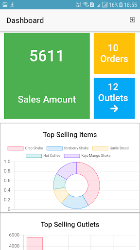 Android application Royal POS Merchant screenshort
