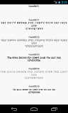 Fonts for FlipFont 51