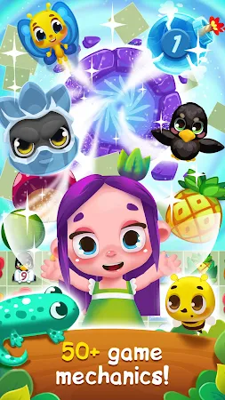 Game screenshot Flower Story - Match 3 Puzzle apk download