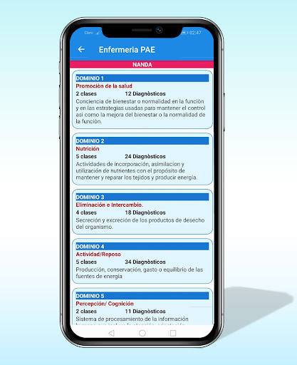 Enfermeria Pae Screen 2