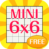 6x6 mini Sudoku Puzzle ON LINE icon
