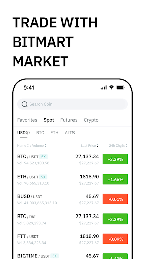 BitMart: Buy Bitcoin & Crypto 5