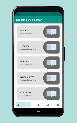 Android application Sabbath School - Mizo screenshort